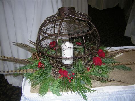 rustic centerpiece with pheasant feathers rustic centerpieces holiday decor christmas ornaments