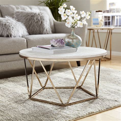 30 Round Coffee Table Decoration Ideas