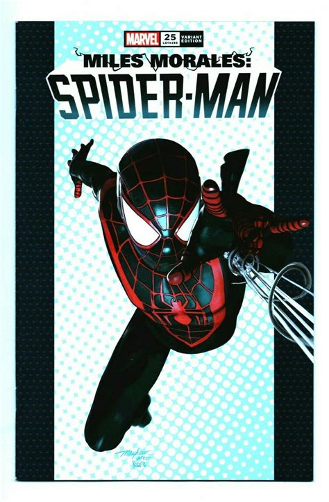 Miles Morales Spider Man 25 2021 Mike Mayhew Exclusive Trade Dress