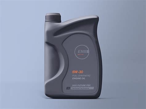 Free Engine Oil Bottle Mockup - Free Download
