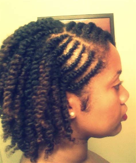 Two cornrow braids price is reasonable for hairstyles. Flat Twists + Two Strand Twists | Link to Tutorial: https ...