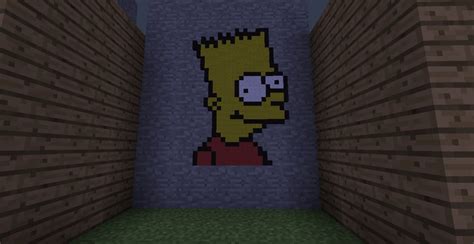 Bart Simpson Minecraft Project