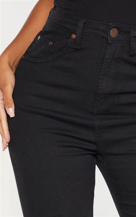 shape black super stretch skinny jeans prettylittlething ca