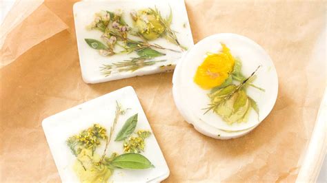 For example, if your salt bar recipe contains 32 oz. Pressed Flower Bar Soap | Martha Stewart