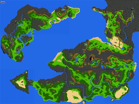 World Map Rip Shining Force Central