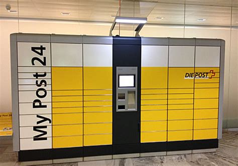 Swiss Posts My Post 24 Parcel Terminals Get Off To A Good Start Post