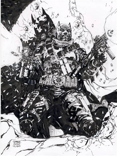 Batman By Jim Lee Comic Art Community Gallery Of Comic Art