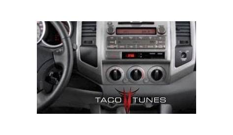 toyota tacoma stereo dash kit