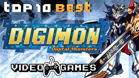 Top 10 Best Digimon Games Youtube