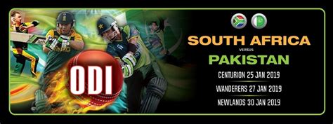 High quality south africa tour of pakistan 2020/21 broadcasts, secure & free. South Africa vs Pakistan - ODI Series 2019 - Beluga ...