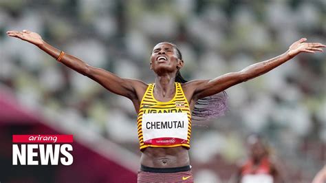 Peruth Chemutai Becomes First Ugandan Woman To Win Gold In Olympics In