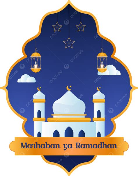 Pegatina Marhaban Ya Ramadhan Png Ramadhan Ramadán Stiker Png Y