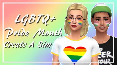 Lgbt Lgbtq Lgbt Pride Month The Sims 4 Lgbt Pride The Sims 4 Lgbt Create A Sim
