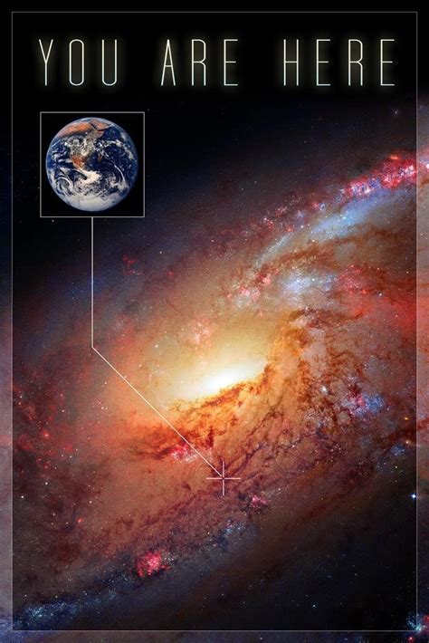 Buy You Are Here Galaxy Funny Solar System Space Science Kids Classroom