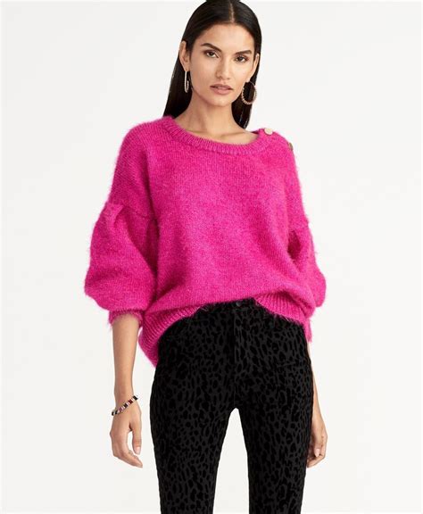 Pin By Stacy ️ Bianca Blacy On Clothing Hot Pink Sweaters Sweaters