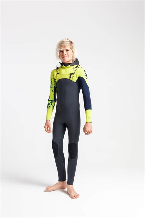 C Skins Session 54mm Hooded Chest Zip Youth Wetsuit 2020