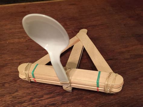 How To Build A Catapult Out Of Popsicle Sticks