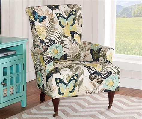 Jules Butterfly High Back Armchair At Big Lots High Back Armchair
