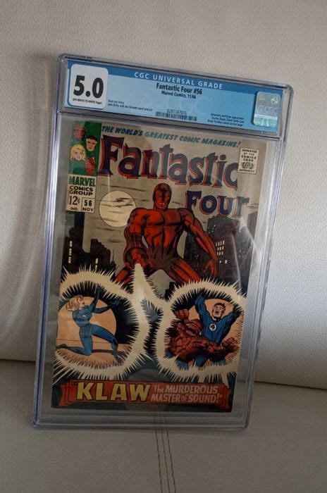 Fantastic Four 56 Cgc Graded 50 First Edition Catawiki