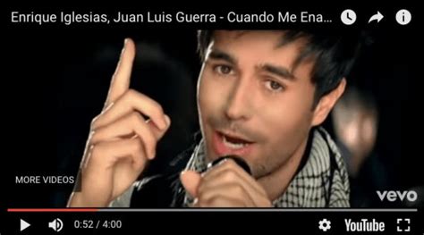 Friday CanciÓn Cuando Me Enamoro By Enrique Iglesias Spanish Songs
