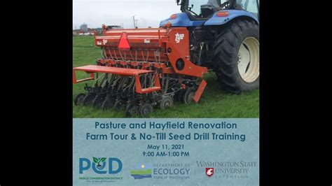 No Till Pasture Seeding Tour And Drill Training YouTube