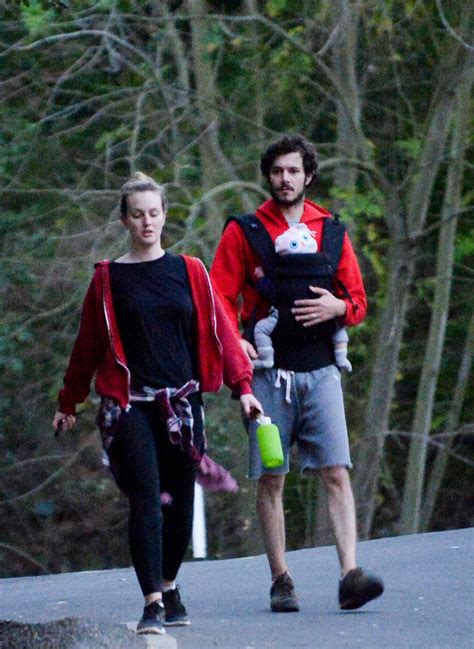 Leighton Meester And Adam Brody Bring Their Daughter To Hiking Dec Nd