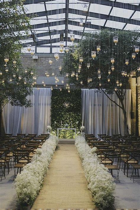 Top 20 Rustic Indoor Wedding Arches and Aisle Ideas for Ceremony
