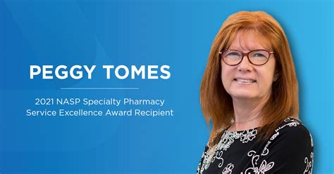Amber Specialty Pharmacys Peggy Tomes Receives The 2021 Specialty