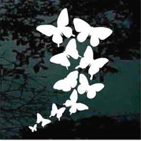 Intricate Decorative Butterfly Car Decals And Window Stickers Decal Junky