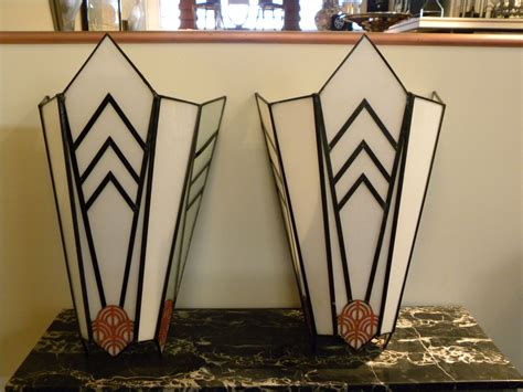 Sized just right to put your artwork or framed photos in the best light, this slim sconce has a streamlined form that works with any style. Art Deco Theater Sconces Cubist and Unique | Sold Items Sconces | Art Deco Collection