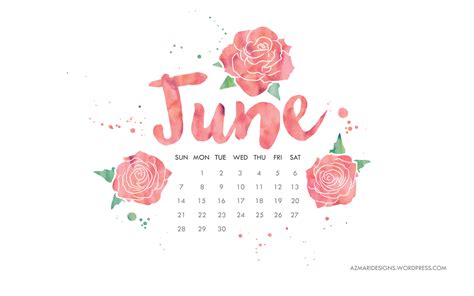 Desktop Wallpapers Calendar June 2015 Wallpapersafari