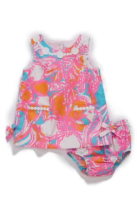 Lilly Pulitzer® Baby Lilly Cotton Shift Dress And Bloomers Baby Girls