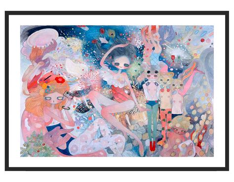 Aya Takano The Adventure Inside Giclee Print Poster Etsy Canada