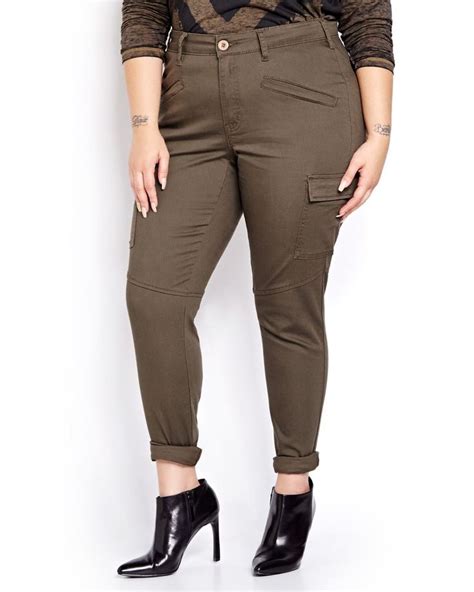 Nadia Aboulhosn Cargo Pant For L L Addition Elle Fashionable Plus