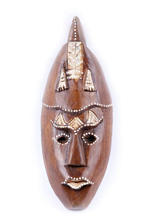 The African Wooden Mask Stock Photo Image Of Traditional 12483788