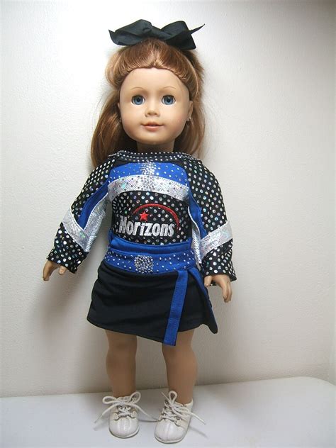 Custom Detailed 18 Doll Cheer Miniature Uniform Set Etsy