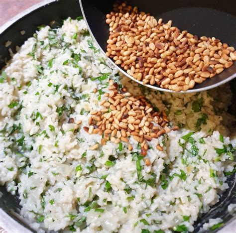 Herb Pine Nut Pilaf Self Sufficient Me