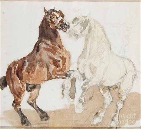 Horses Painting By Motionage Designs Fine Art America
