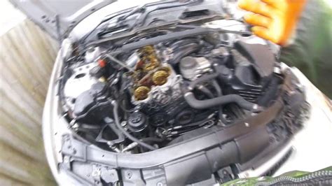 My advice is get a good ox sensor removal tool. КHow to remove a BMW N46 engine / ак снять двигатель BMW N46 - YouTube