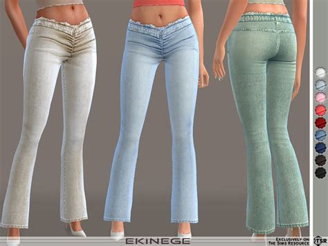 The Sims Resource Stretch Flare Jeans
