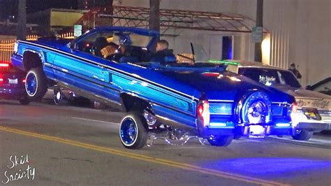 Lowriders Take Over Hollywood Blvd In Los Angeles Youtube