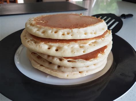 Homemade Vanilla Pancakes Rfood