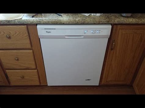 Remove the screws holding the dishwasher in place. How to install a Dishwasher - YouTube