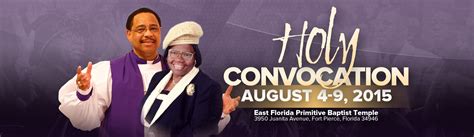 Holy Convocation 2015 Florida Eastern Jurisdiction Cogic