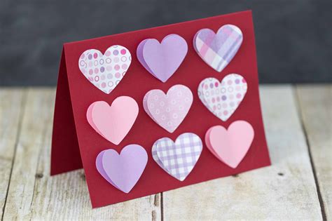 Simple Diy Valentine S Day Cards Rose Clearfield