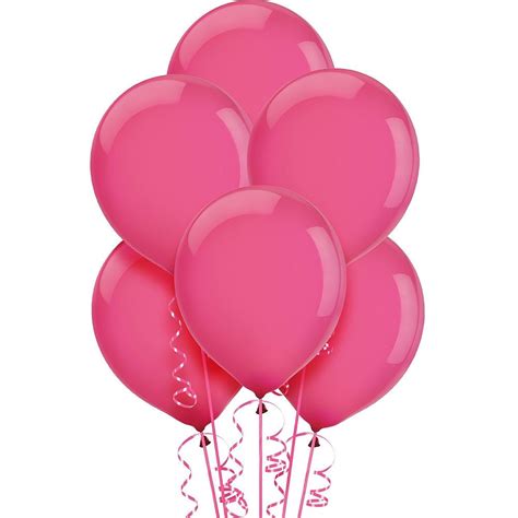 Bright Pink Balloons 15ct Pink Balloons Party City Balloons