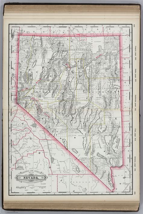 Nevada David Rumsey Historical Map Collection