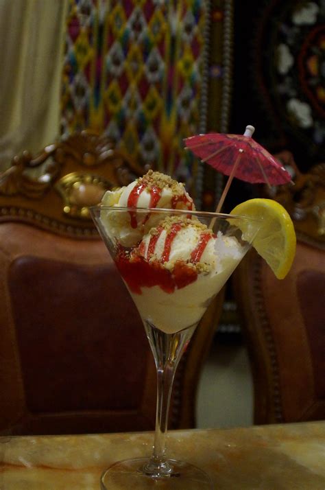 Ice Cream Desert Pamir Restaurant