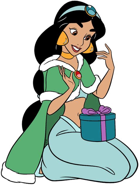 Disney Princess Christmas Clipart