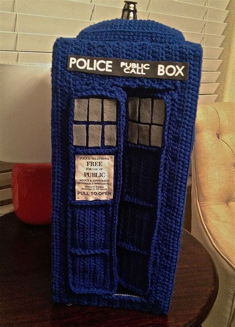 Doctor Who Tardis Amigurumi Pattern Crochet Tardis Doctor Who
